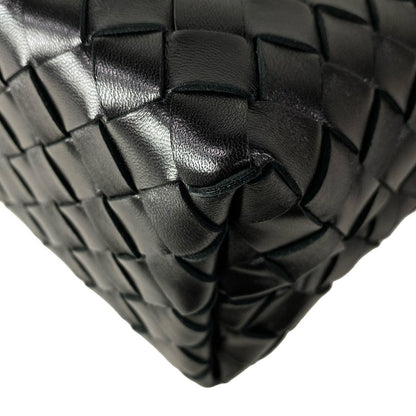 Bottega Veneta Shoulder Bag Small Andiamo Black 2-Way Leather — view 8