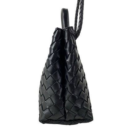 Bottega Veneta Shoulder Bag Small Andiamo Black 2-Way Leather — view 4