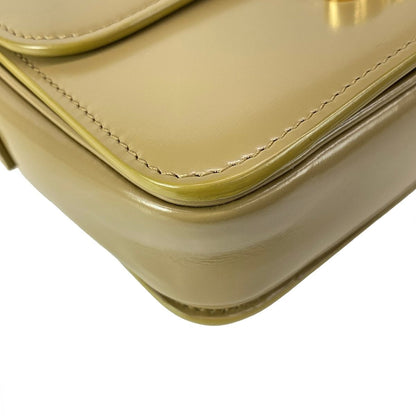Celine Shoulder Bag Teen Triomphe Small Khaki Beige — view 7
