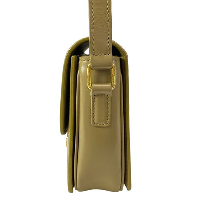 Celine Shoulder Bag Teen Triomphe Small Khaki Beige — view 4