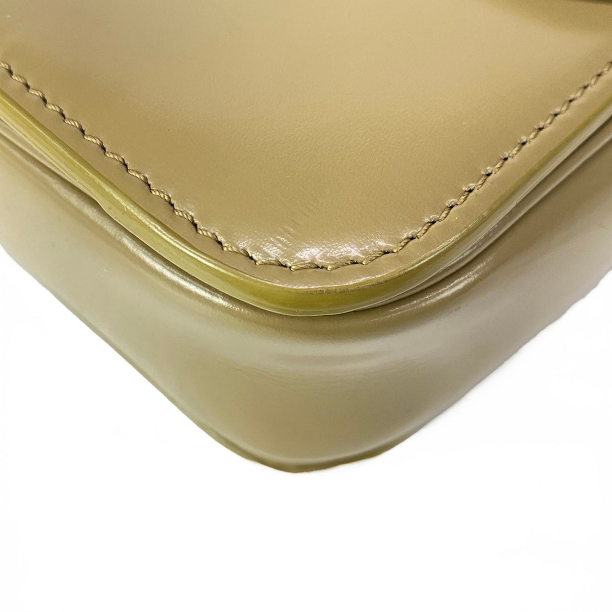 Celine Shoulder Bag Teen Triomphe Small Khaki Beige — view 6