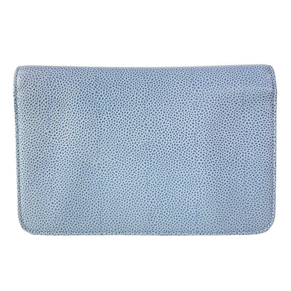 Chanel Wallet Light Blue Chain CC Logo Shoulder Bag — view 2