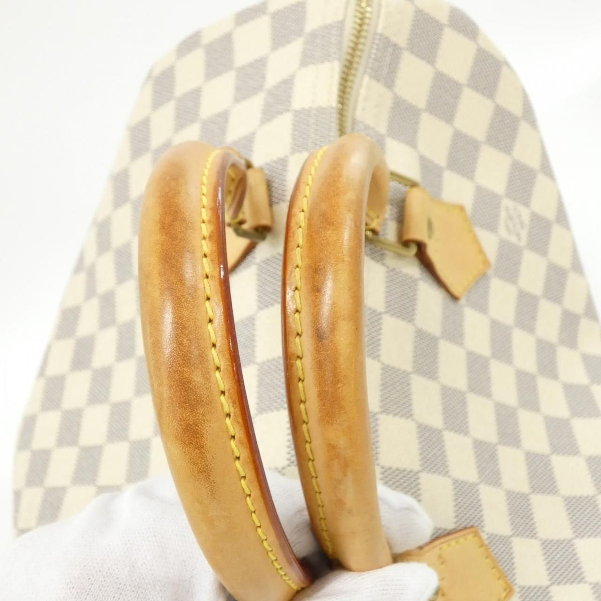 Louis Vuitton Damier Azur Speedy Boston Bag — view 6