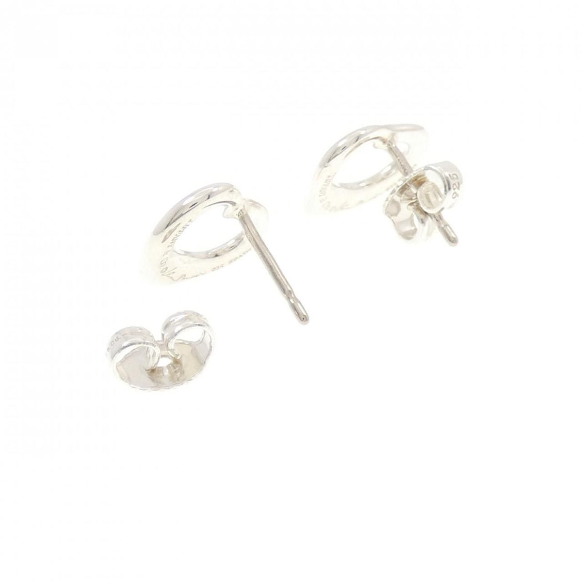 Tiffany & Co Open Heart Earrings — view 3