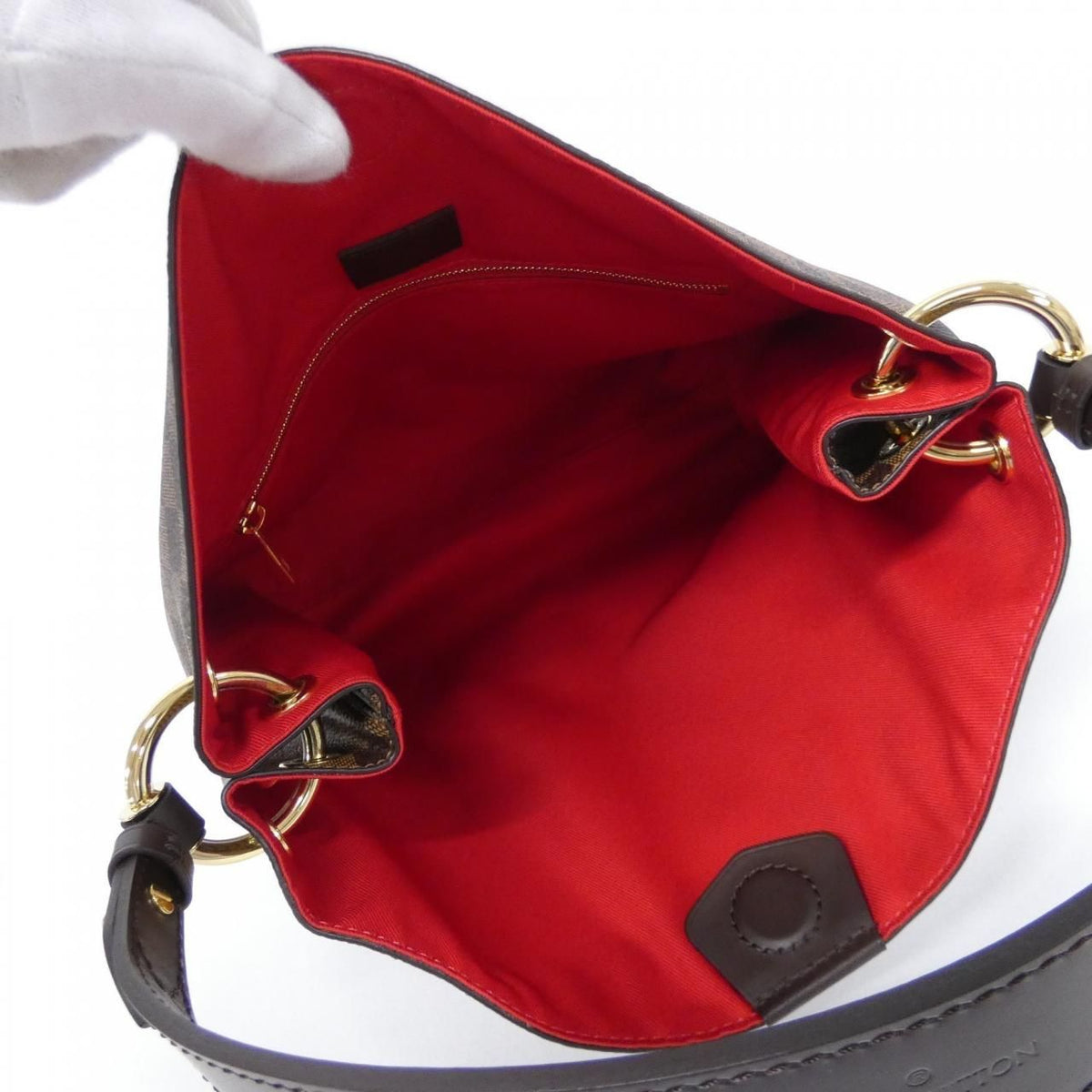Louis Vuitton Damier Graceful PM Shoulder Bag — view 6