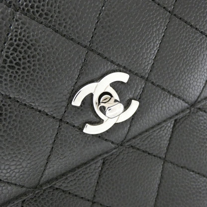 Chanel Vintage Bag Handbag Black — view 6