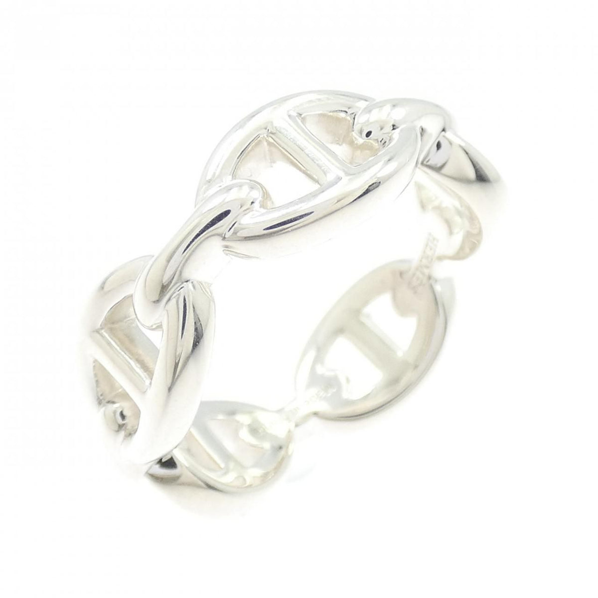 Hermes Chaine D'ancre Enchainee Ring