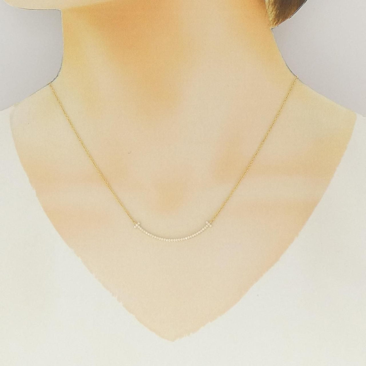 Tiffany & Co T Smile Small Necklace — view 6