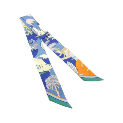 Hermes Precious Paradise Twilly Scarf