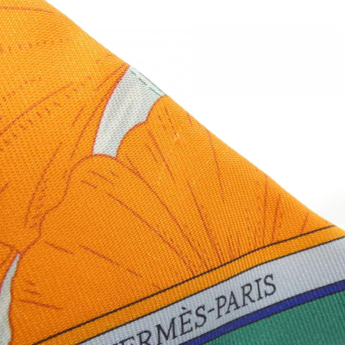 Hermes Precious Paradise Twilly Scarf — view 3