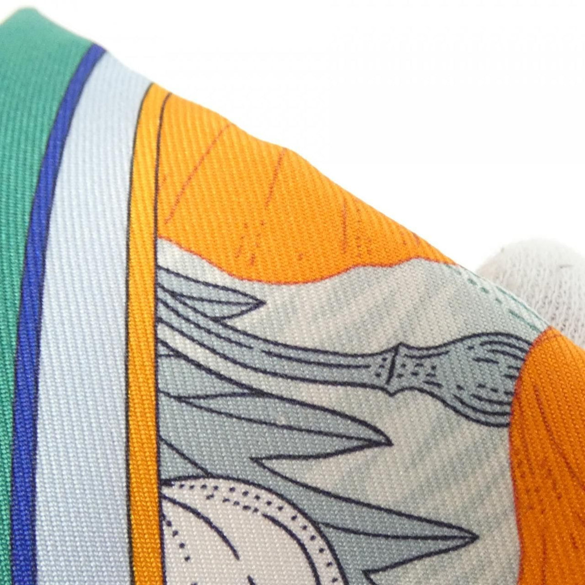 Hermes Precious Paradise Twilly Scarf — view 4