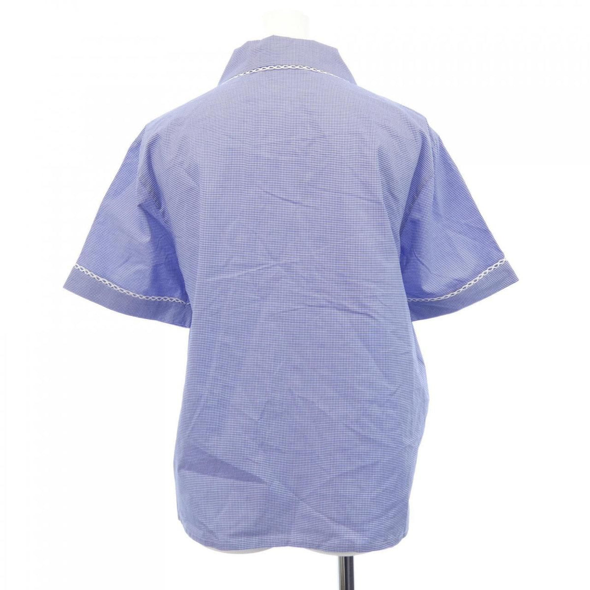 Miu Miu Gingham Shirt Short Sleeve — view 2