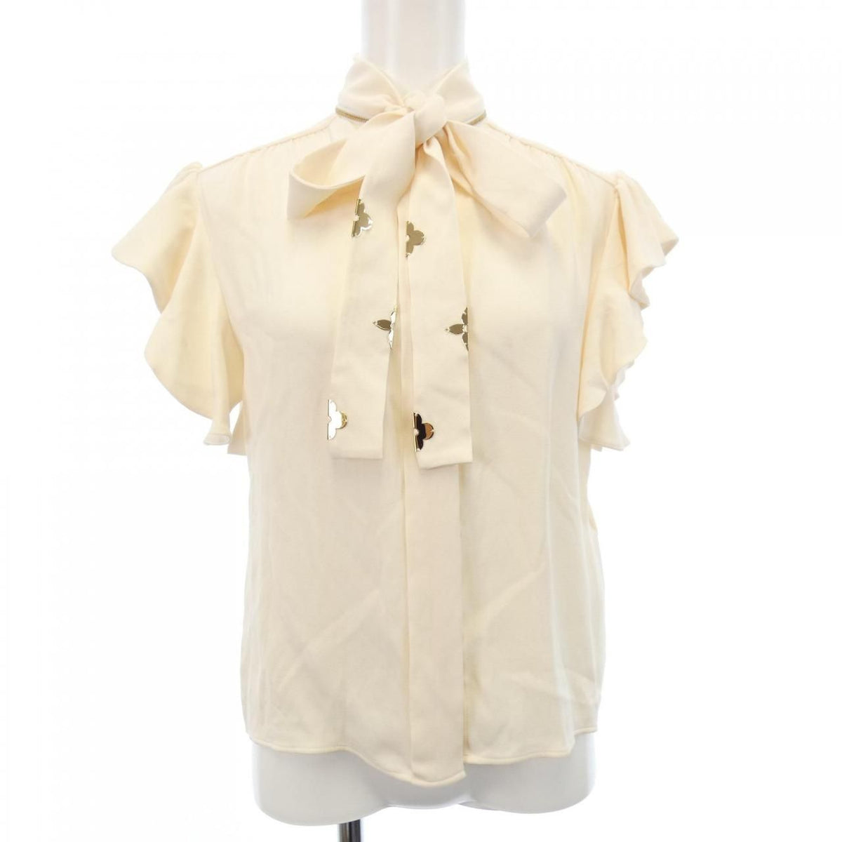 Louis Vuitton LV Night Flounce Sleeve Shirt