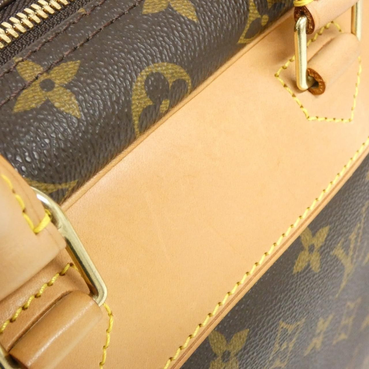 Louis Vuitton Monogram Bowling Vanity Bag — view 7