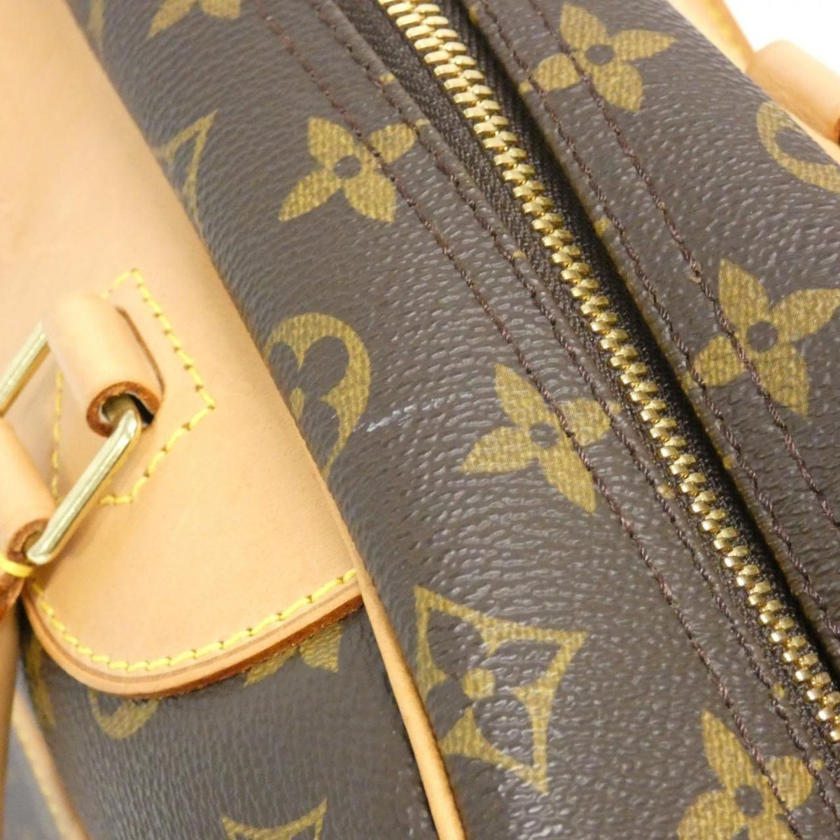 Louis Vuitton Monogram Bowling Vanity Bag — view 6