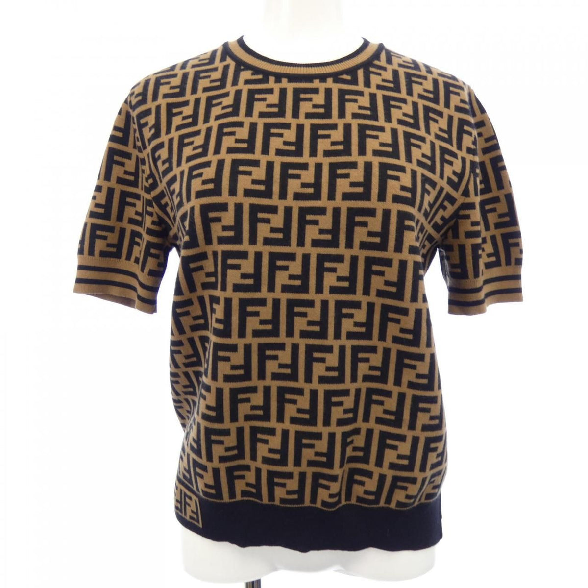 Fendi FF Motif Knit Sweater
