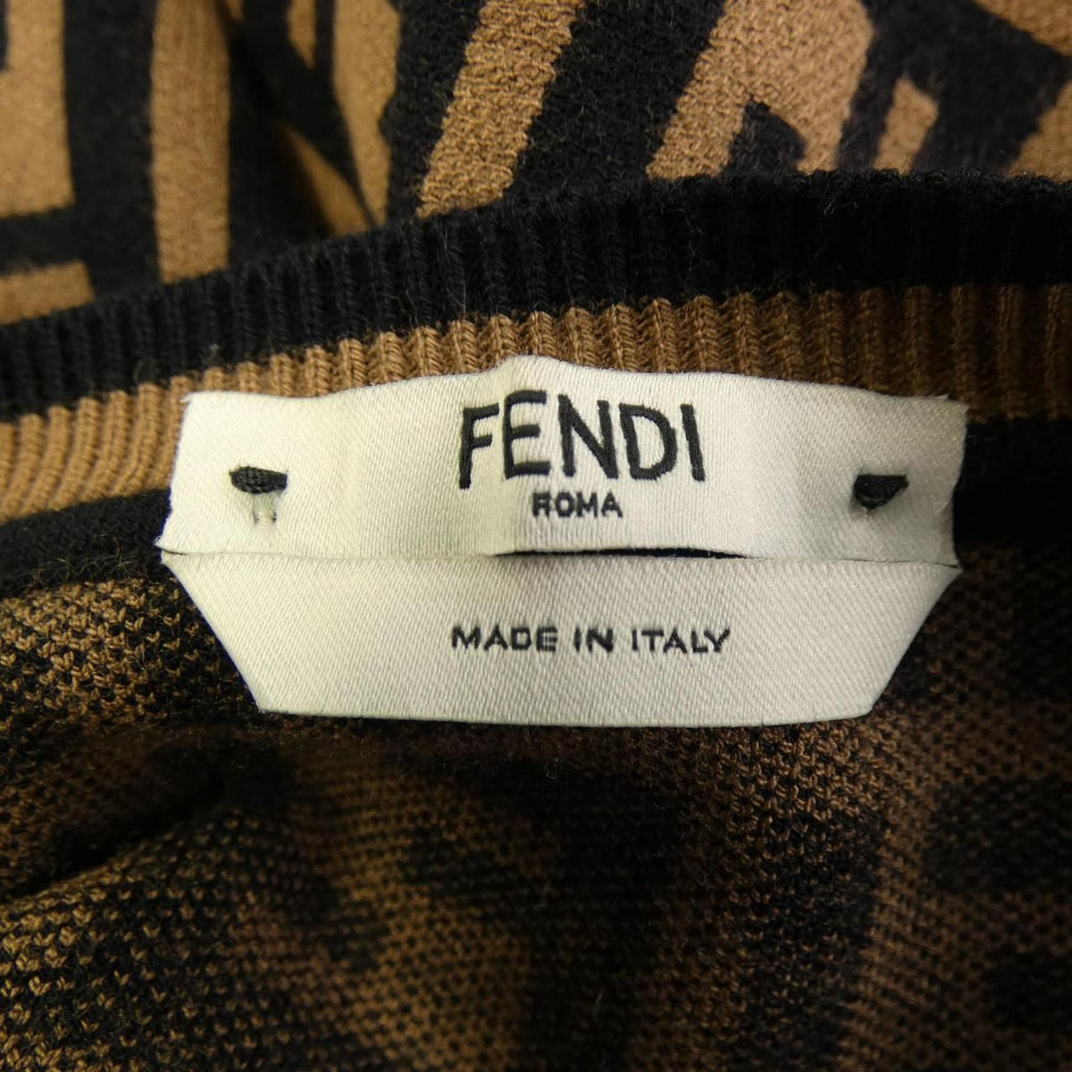 Fendi FF Motif Knit Sweater — view 4