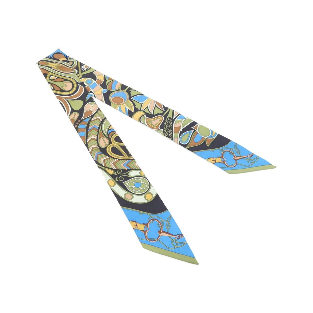 Hermes Folklore Twilly Scarf