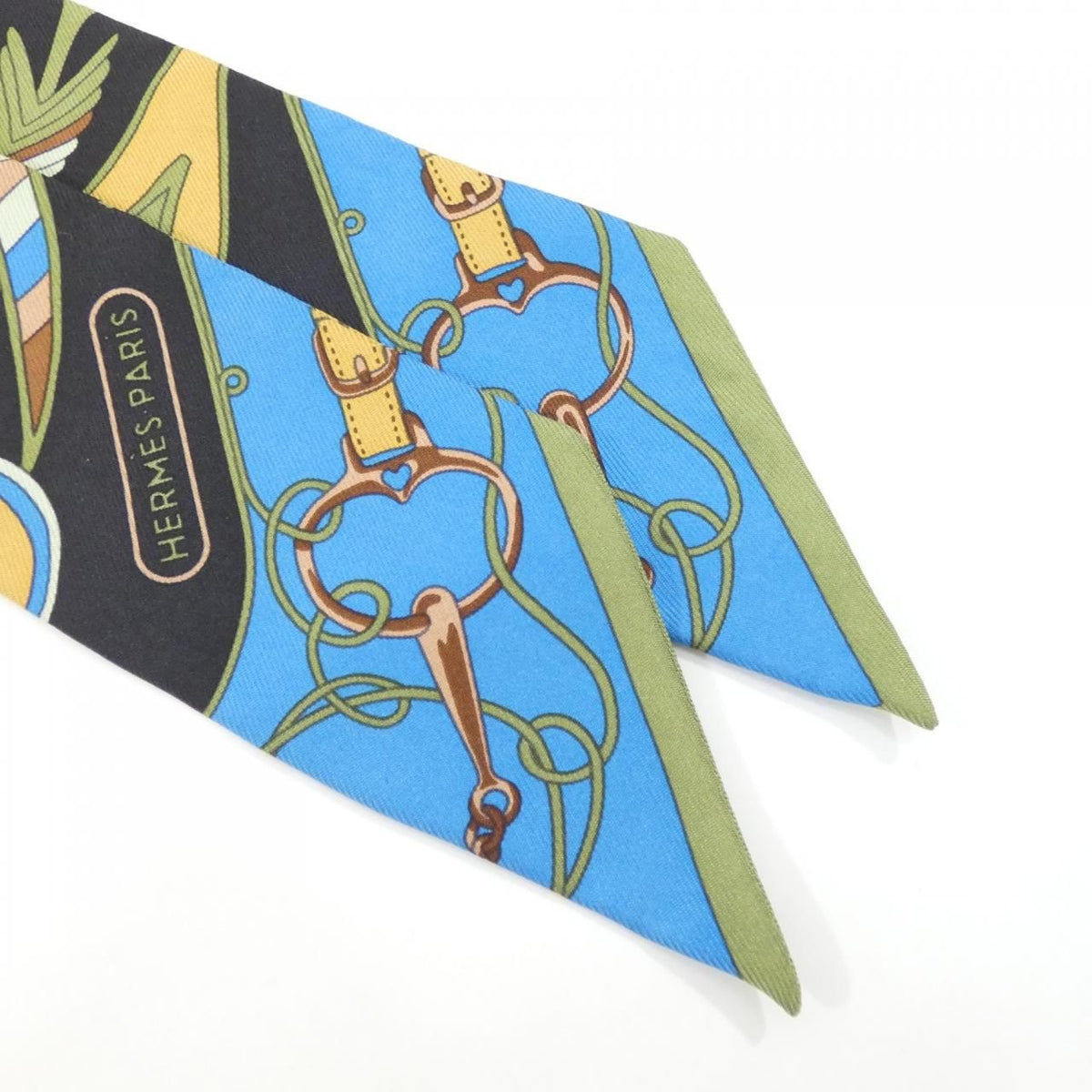 Hermes Folklore Twilly Scarf — view 2