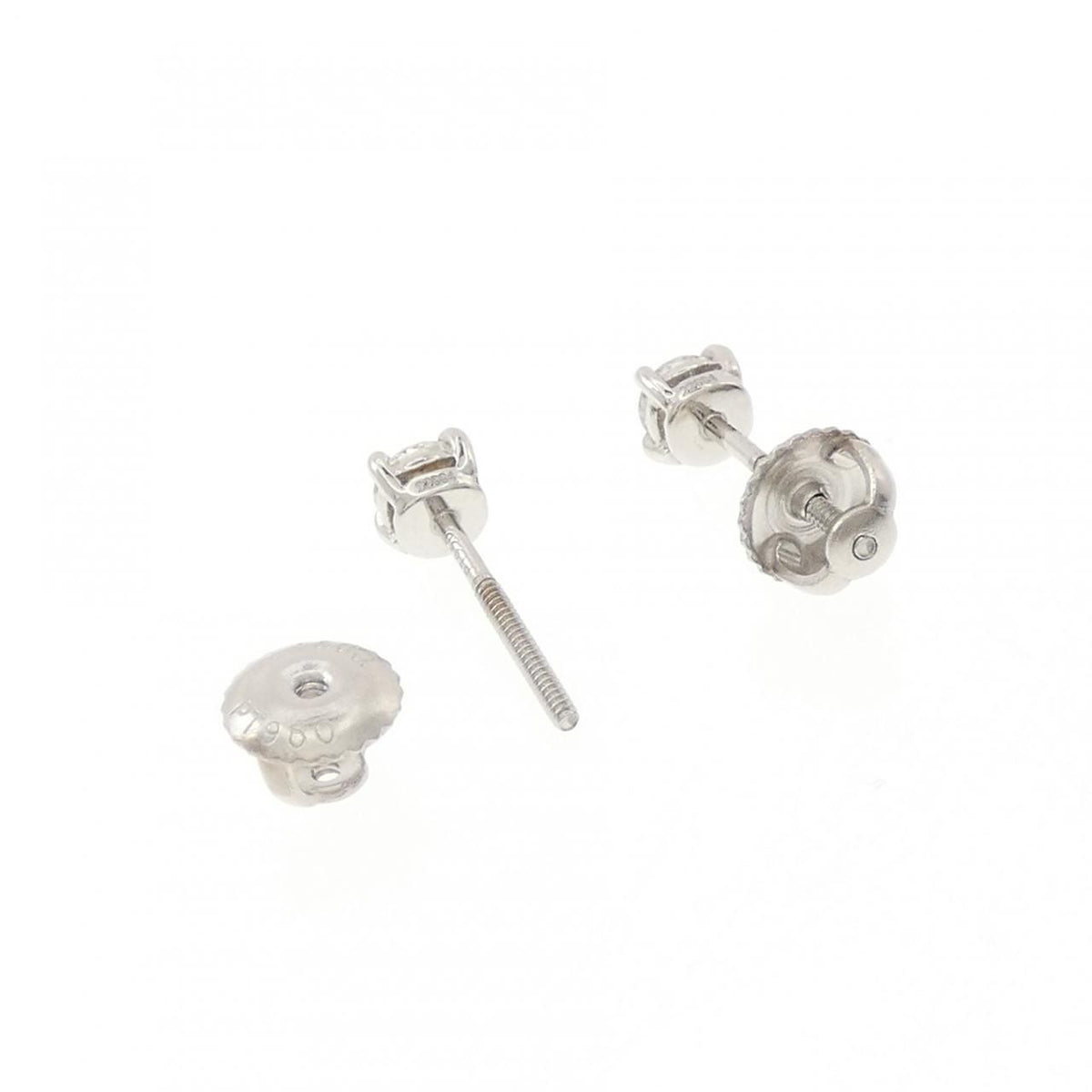 Tiffany & Co Solitaire Earrings — view 3
