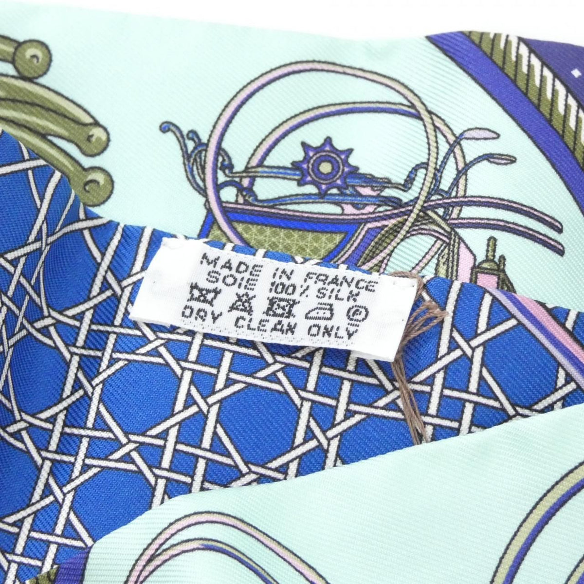 Hermes Twilly Scarf Green — view 3
