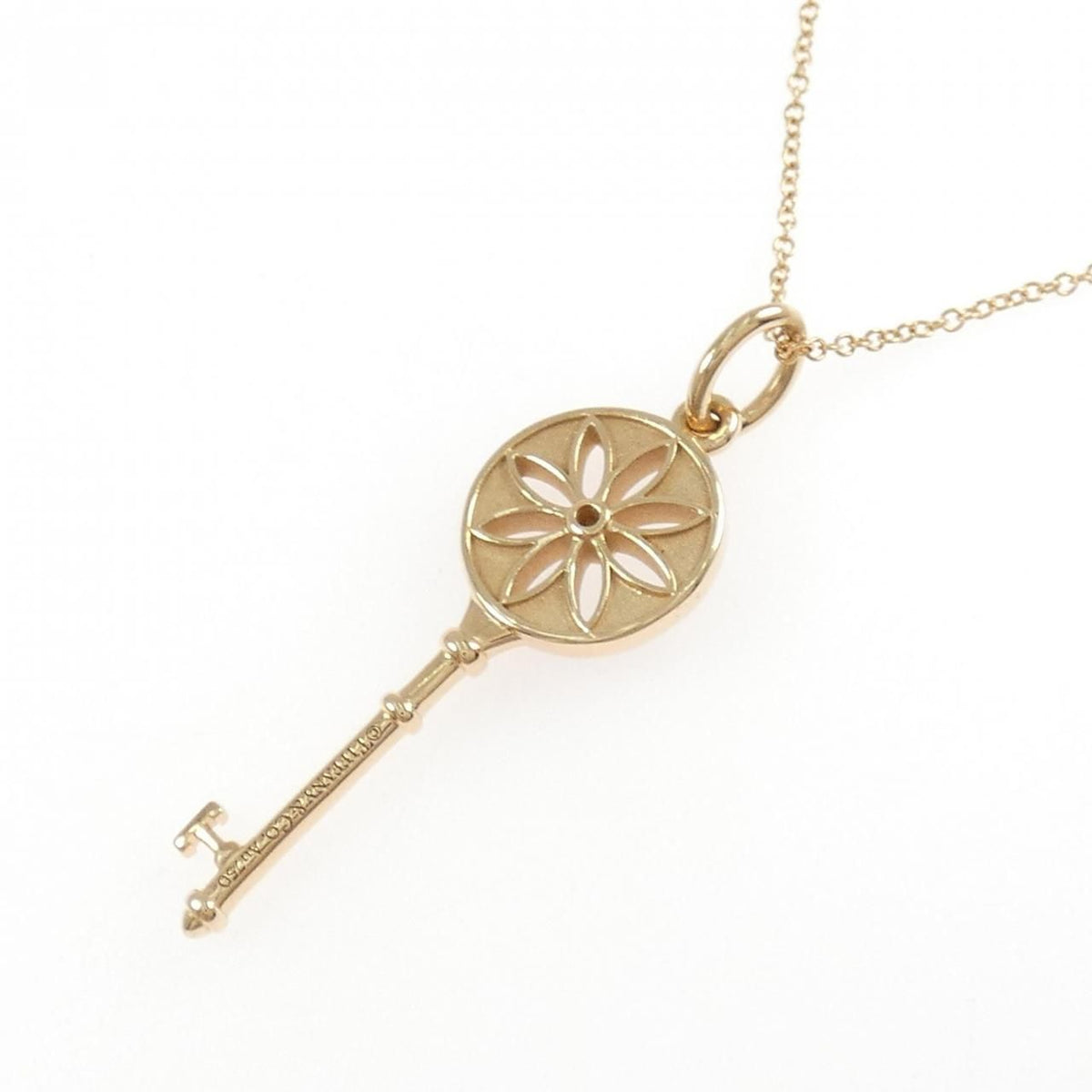 Tiffany & Co Daisy Key Necklace — view 4