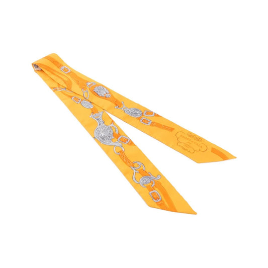 Hermes Twilly Scarf Orange