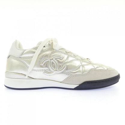 Chanel Sneakers Silver