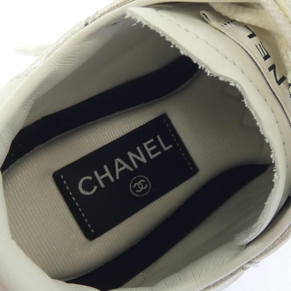 Chanel Sneakers Silver — view 6