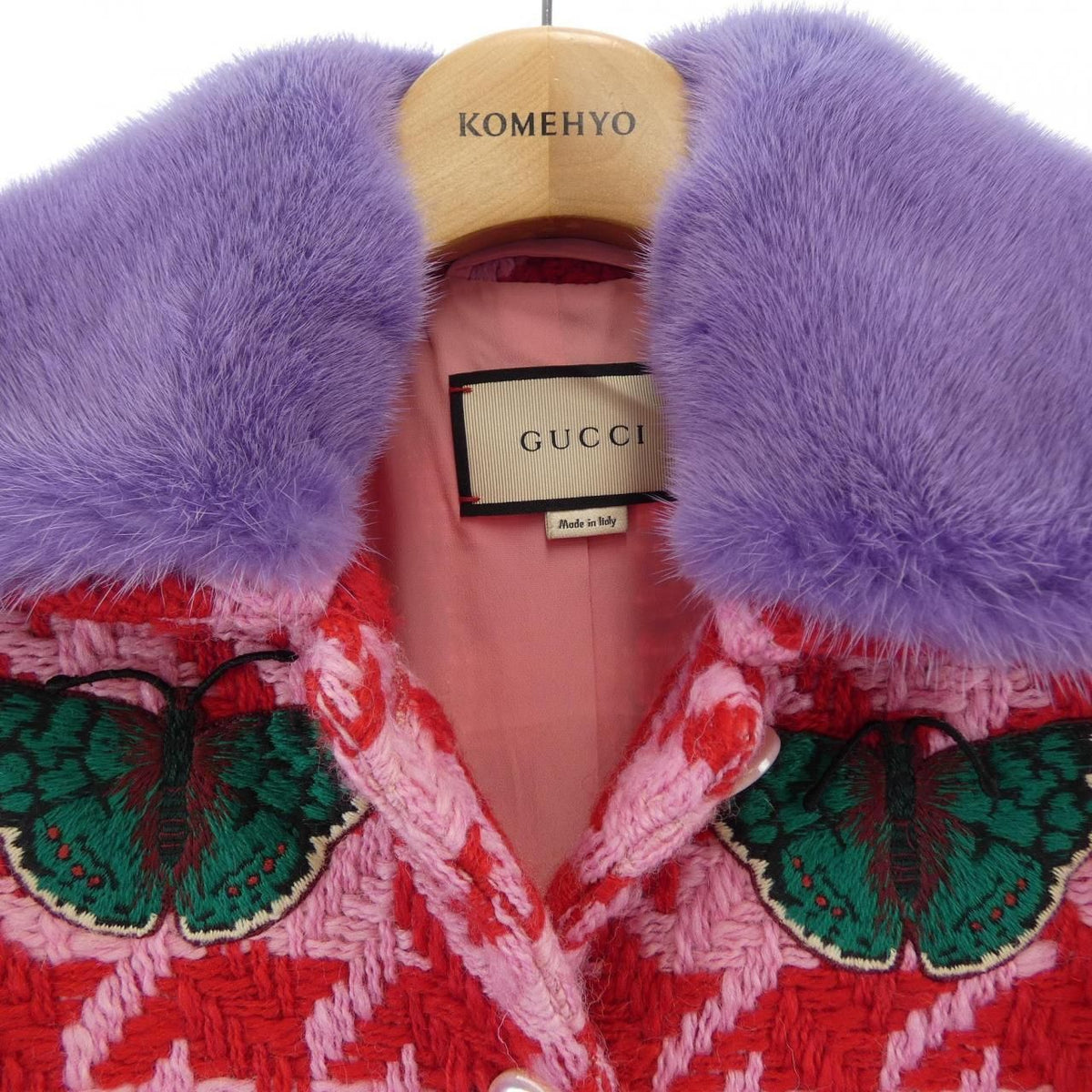 Gucci Coat Red — view 6