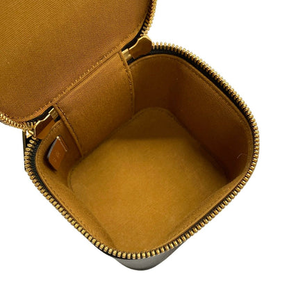 Celine Handbag Triomphe Mini Vanity Tan Leather — view 7