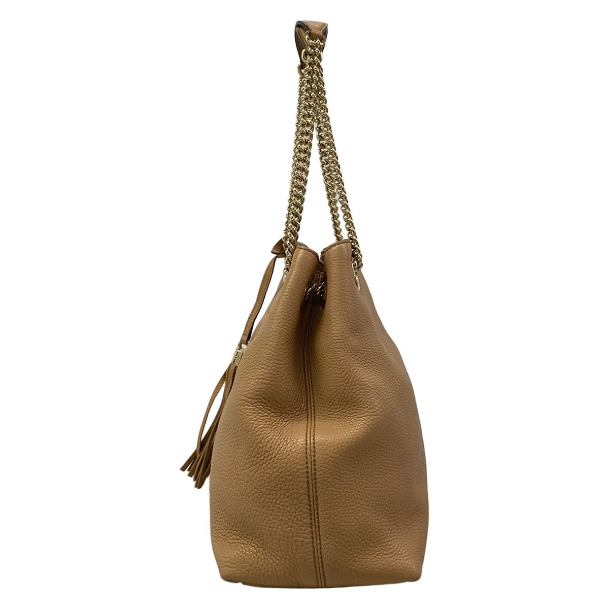 Gucci Shoulder Bag Soho Light Brown Chain Leather — view 4
