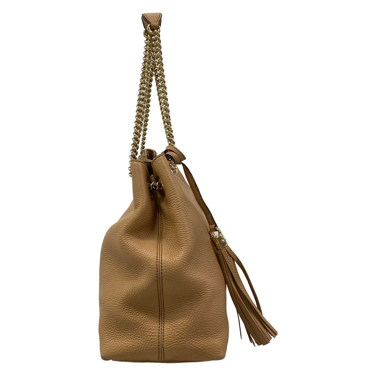 Gucci Shoulder Bag Soho Light Brown Chain Leather — view 2