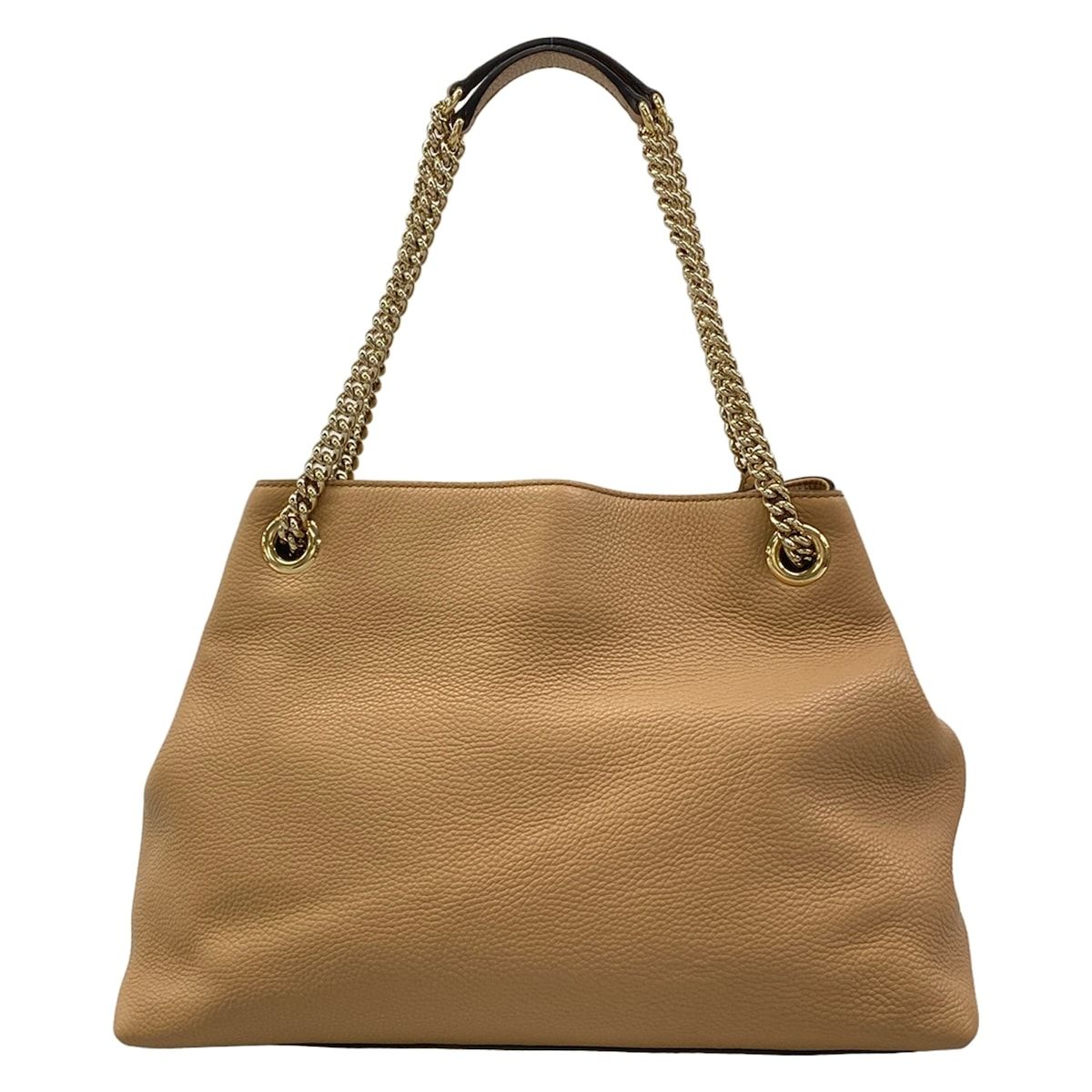 Gucci Shoulder Bag Soho Light Brown Chain Leather — view 3