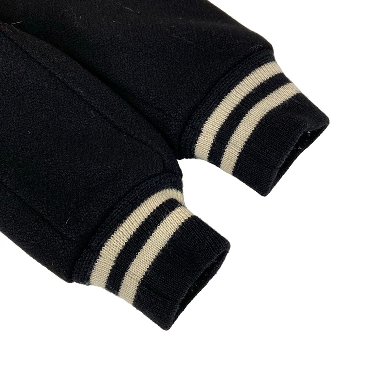 Saint Laurent Paris Jacket Teddy Black White Long Sleeve Spring Autumn Hedi — view 6