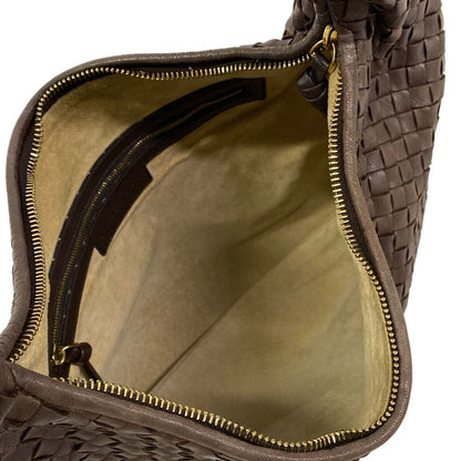 Bottega Veneta Handbag Intrecciato Dark Brown Leather — view 7