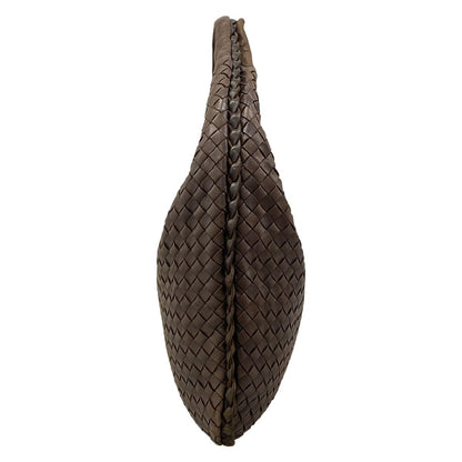 Bottega Veneta Handbag Intrecciato Dark Brown Leather — view 2