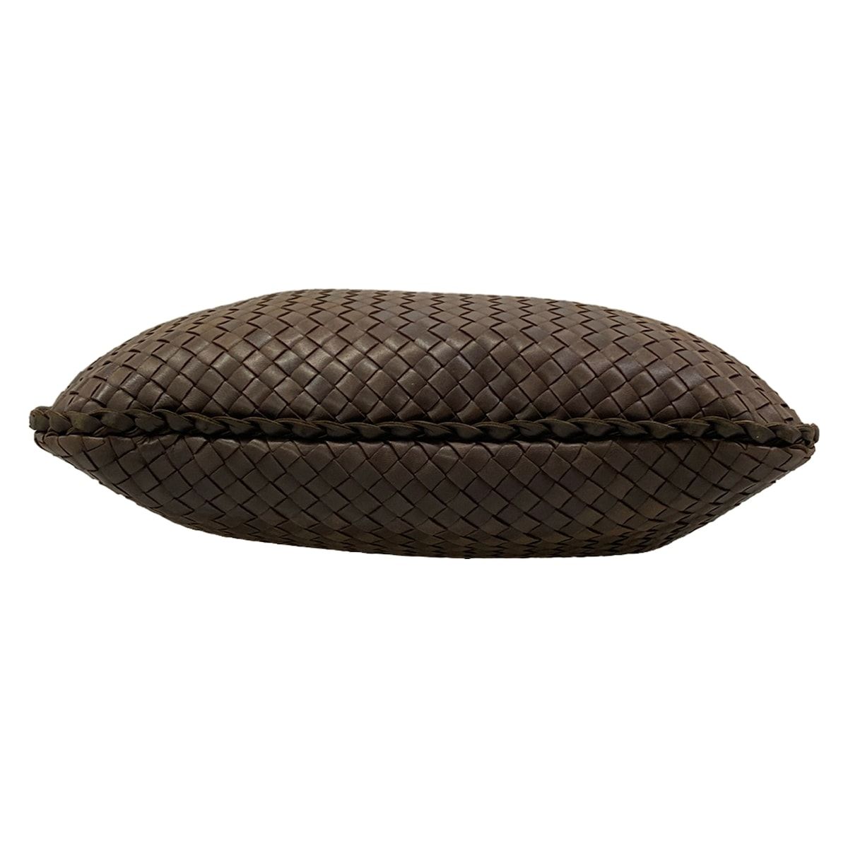 Bottega Veneta Handbag Intrecciato Dark Brown Leather — view 5