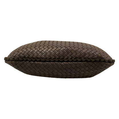 Bottega Veneta Handbag Intrecciato Dark Brown Leather — view 5