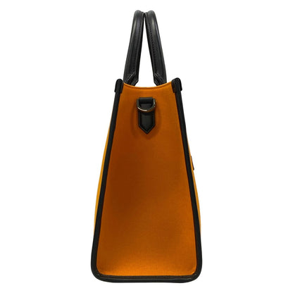 Dolce & Gabbana Tote Bag Orange Black Leather — view 2