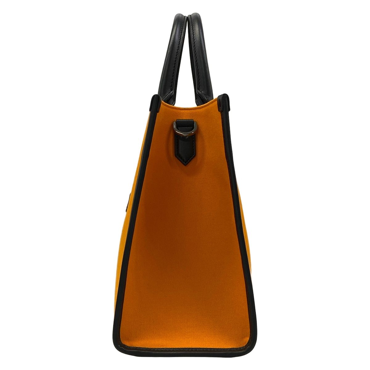 Dolce & Gabbana Tote Bag Orange Black Leather — view 4