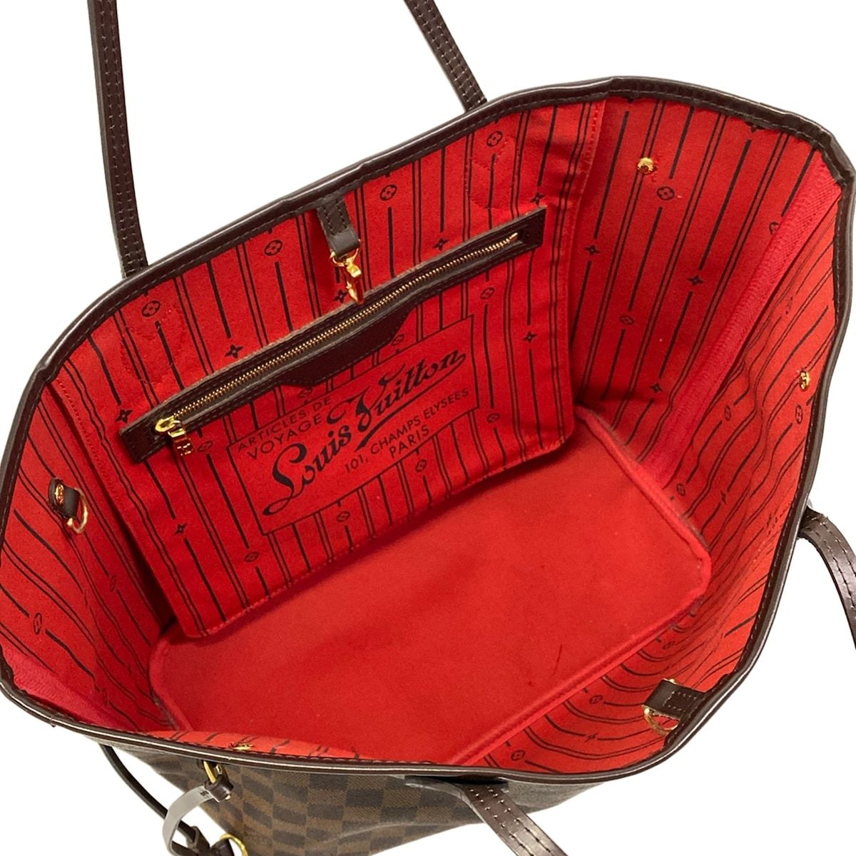 Louis Vuitton Tote Bag Damier Neverfull MM Ebene — view 7