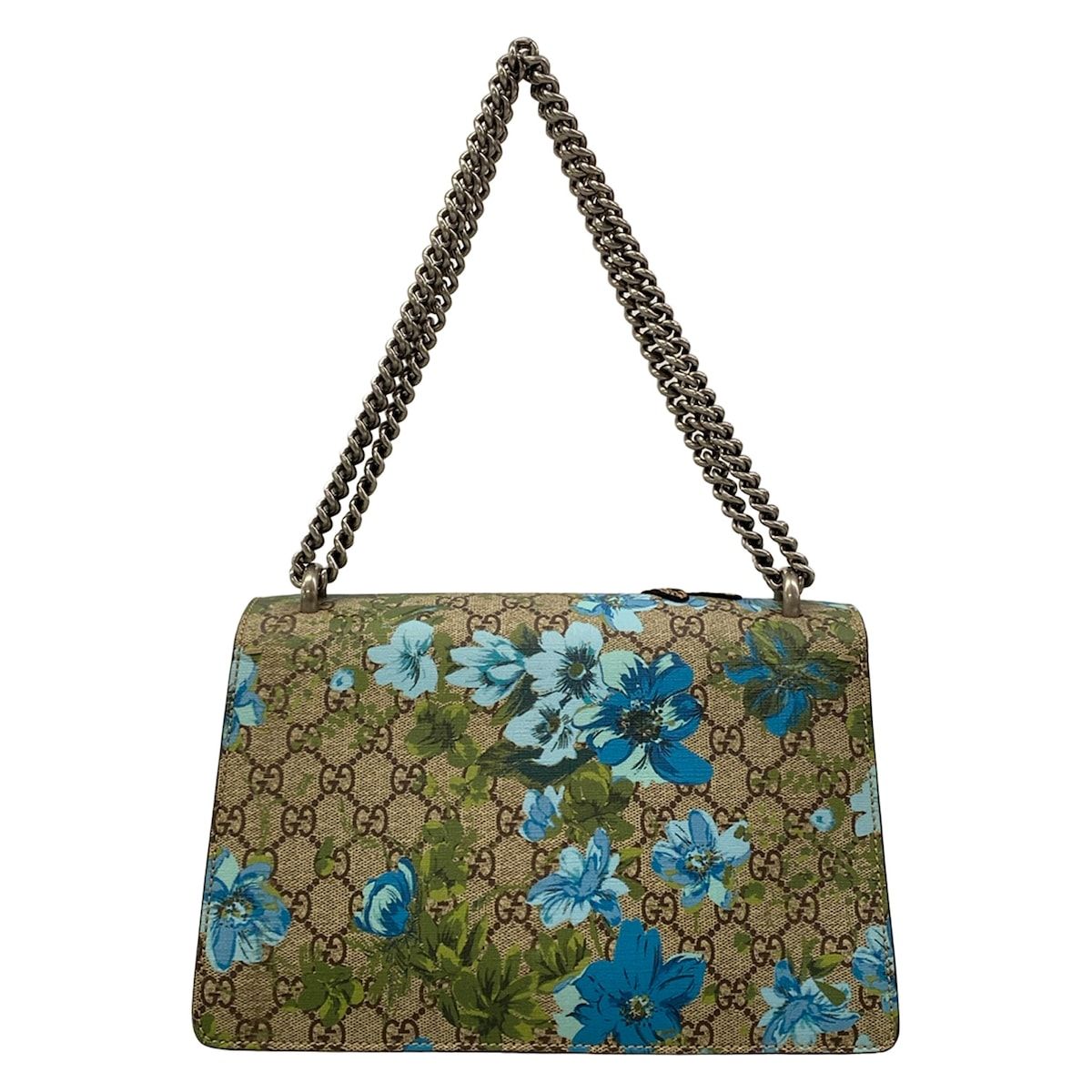 Gucci Shoulder Bag Dionysus Beige Dark Brown Multi — view 3