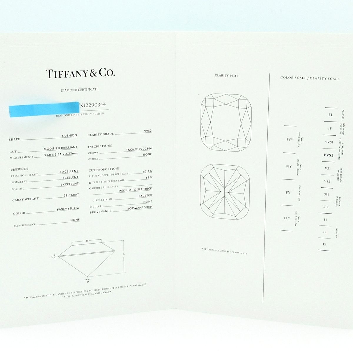 Tiffany & Co Ring 18K Yellow Gold Diamond — view 7