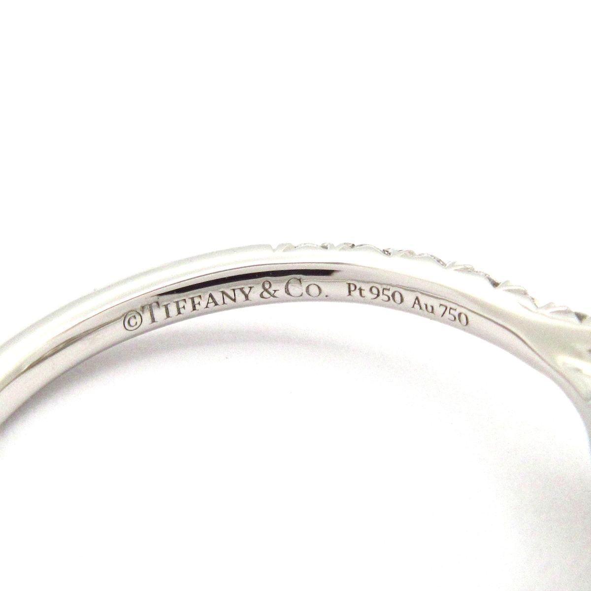 Tiffany & Co Ring 18K Yellow Gold Diamond — view 5