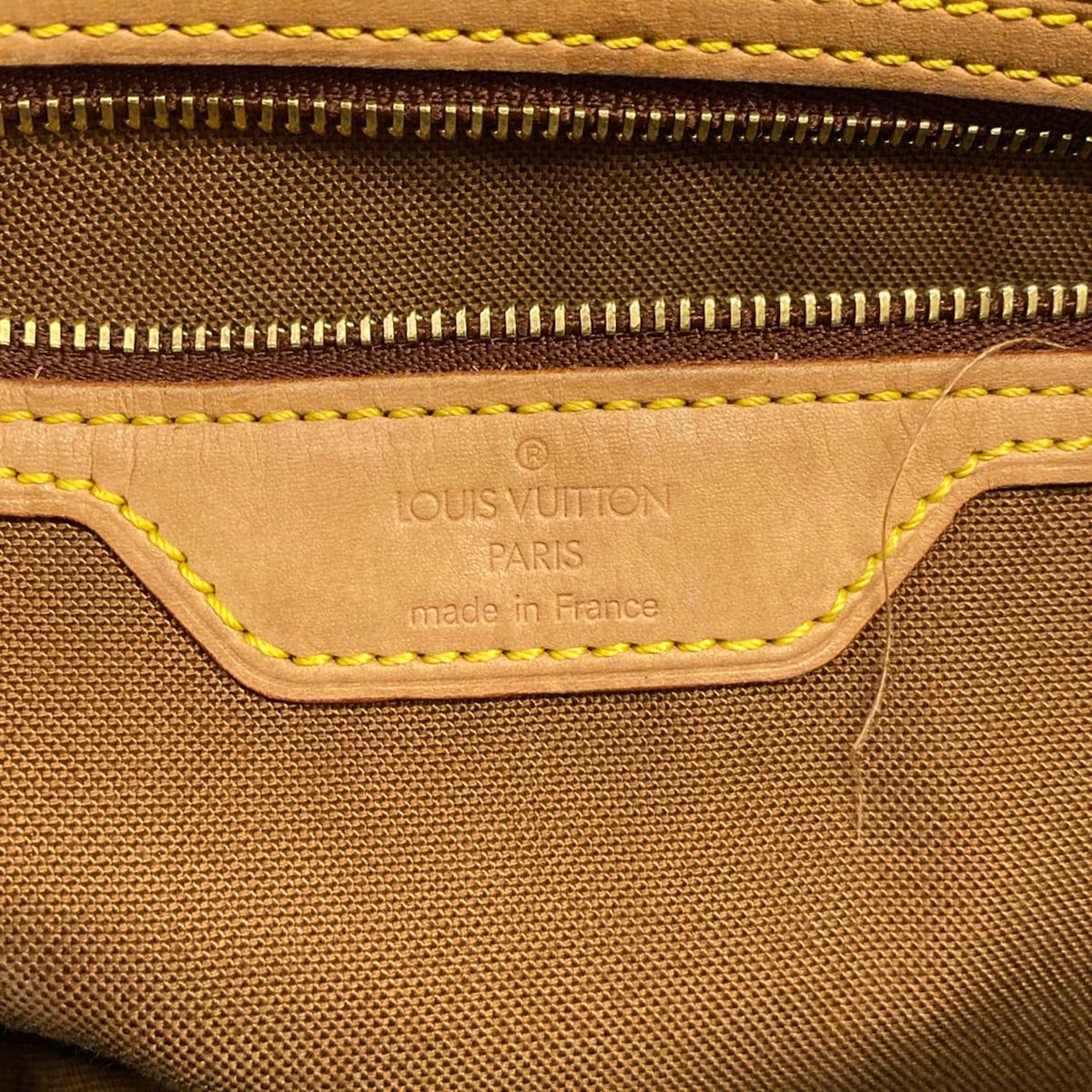 Louis Vuitton Shoulder Bag Monogram Cabas Mezzo — view 8