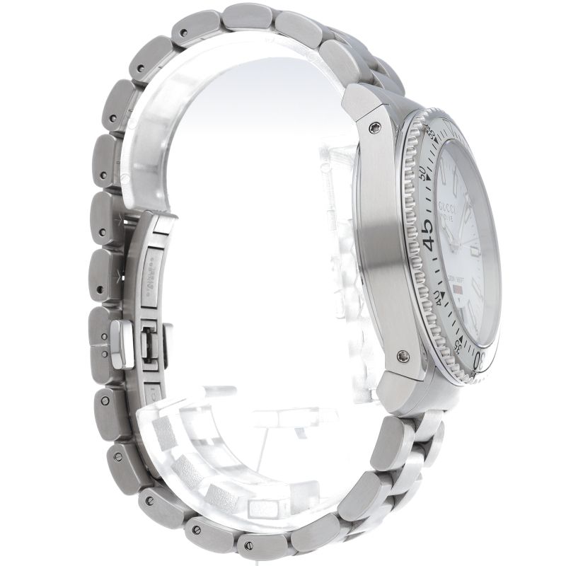 Gucci Dive Watch SS White — view 4