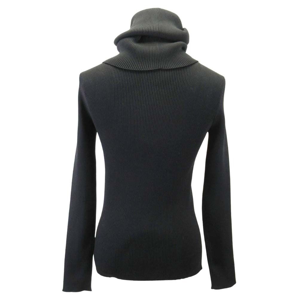 Celine Phoebe Philo Era Rib Knit Long Turtle Sweater Long Sleeve Top XS — view 3