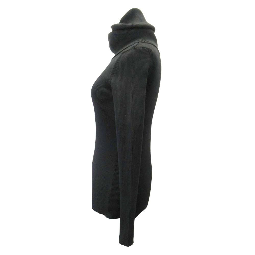 Celine Phoebe Philo Era Rib Knit Long Turtle Sweater Long Sleeve Top XS — view 2