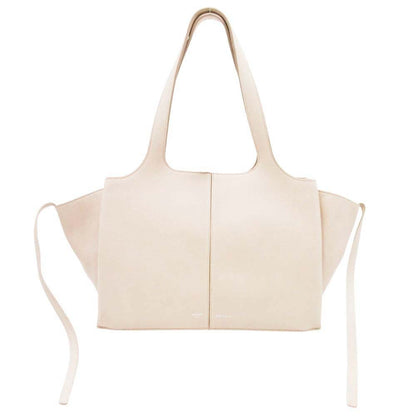 Celine Phoebe Philo Era Trifold Small Tote Handbag Purse Beige